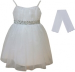 GIRLS COLOR DRESSES (0232327) WHITE